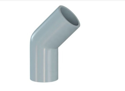 CODO AGUA 3/4" X 45 "COMERCIAL"