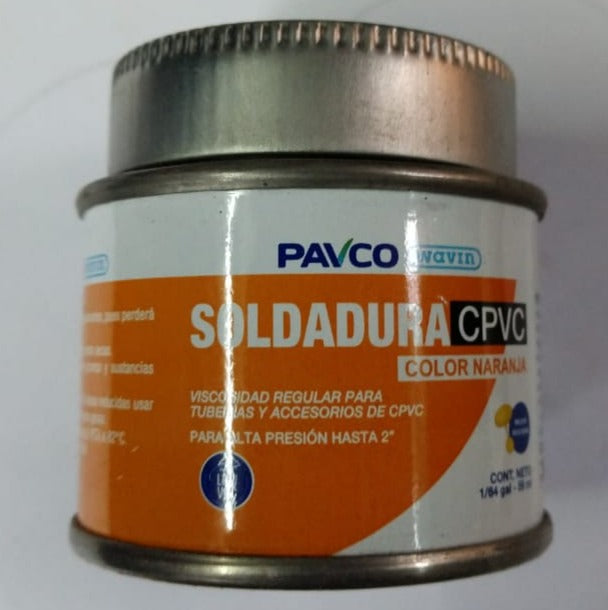 PEGAMENTO AGUA CALIENTE CPVC 1/64" "PAVCO"