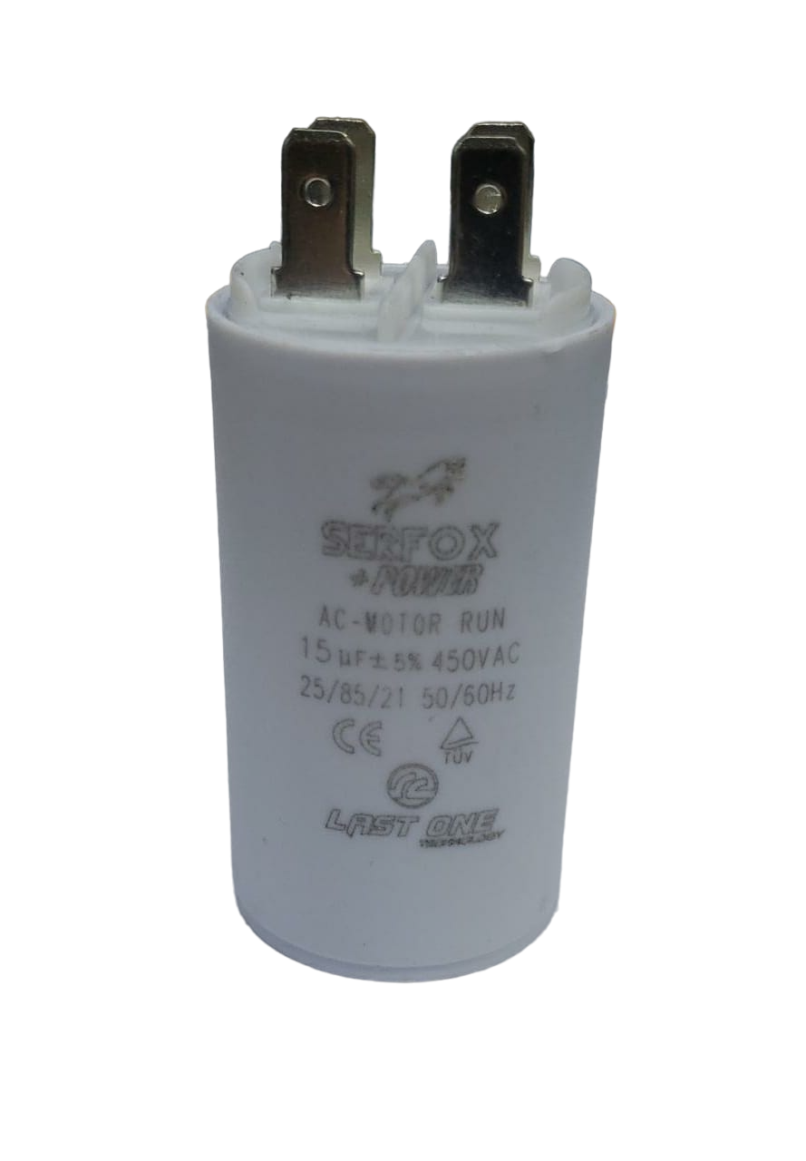 CAPACITOR MAQUINARIA 15UF - HY1 - 450 VAC