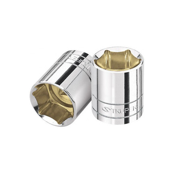 DADO CROMADO HEXAGONAL ENCASTRE 1/2x 24MM TRUPER