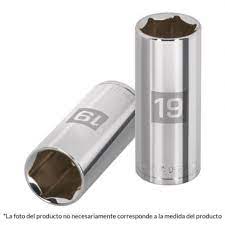 DADO TUBULAR HEXAGONAL 3/8"x 7MM "TRUPER"