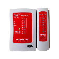 TESTEADOR PARA CABLE DE RED Rj45 "MIYAKO USA"