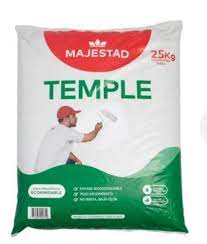 TEMPLE BLANCO 25 KG "MAJESTAD"