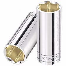 DADO TUBULAR HEXAGONAL 1/4"x 12MM "TRUPER"