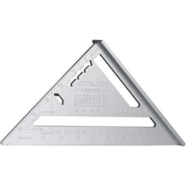 ESCUADRA 7" ALUMINIO PARA MUROS DE YESO "TRUPER"