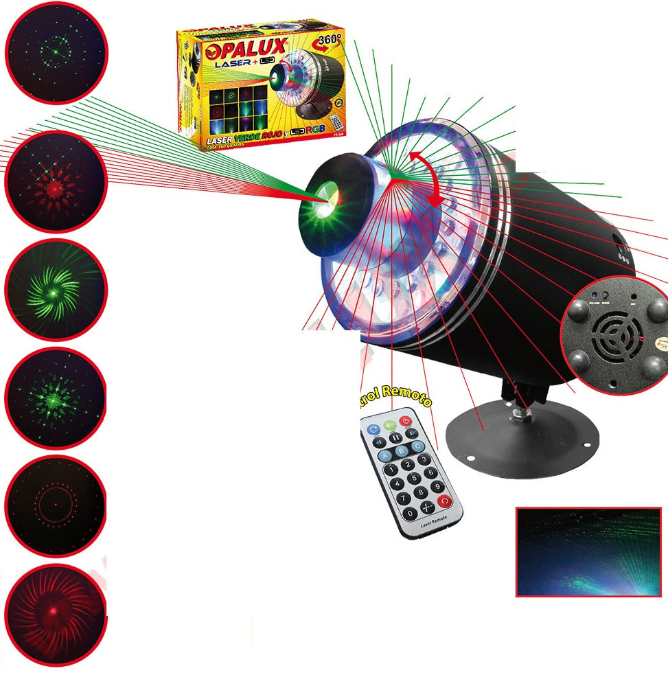 PROYECTOR LASER 360 "OPALUX"