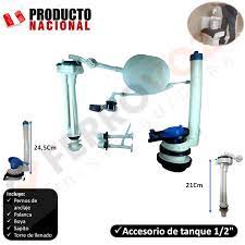 ACCESORIO COMPLETO INODORO (PALANCA) SEMIPESADO 1/2" "IMPORTADO"
