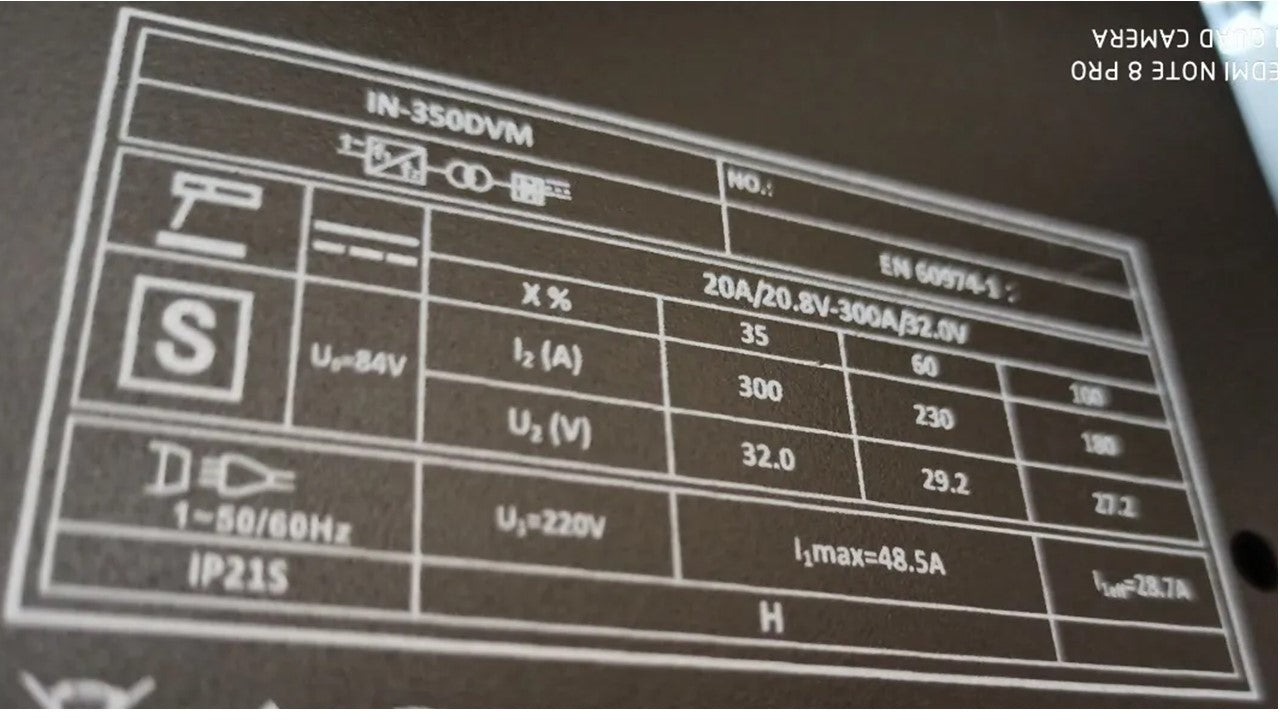 MAQUINA SOLDAR INVERSORA 300A MALETA "KENDE"