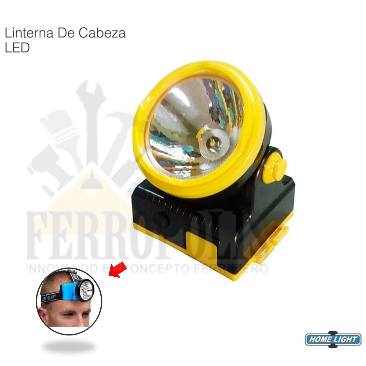 LINTERNA MINERA RECARGABLE "HOME LIGHT"