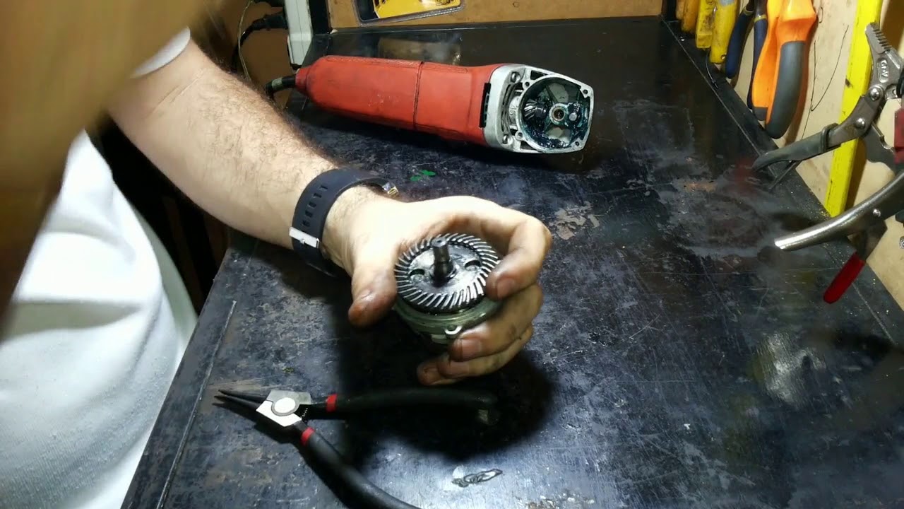 REPARACION AMOLADORA - CAMBIO ORECTIFICACION PIEZAS INTERNAS MECANICAS