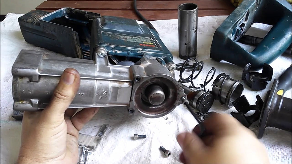 REPARACION ROTOMARTILLO - RECTIFICACION O CAMBIO PIEZAS INTERNAS