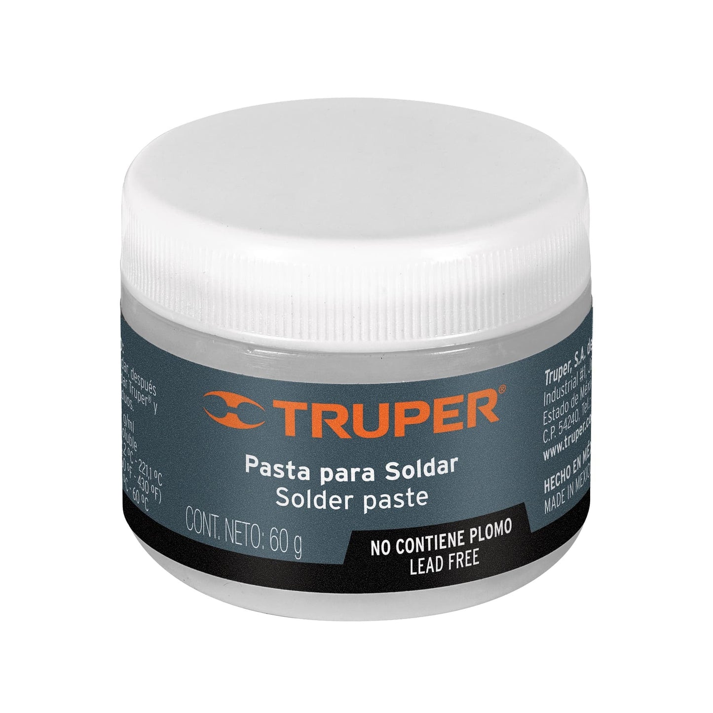 PASTA SOLDAR "TRUPER" 60 gr.