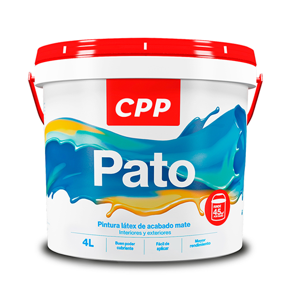 PINTURA LATEX LAVABLE BLANCO (1GL) "PATO CPP"