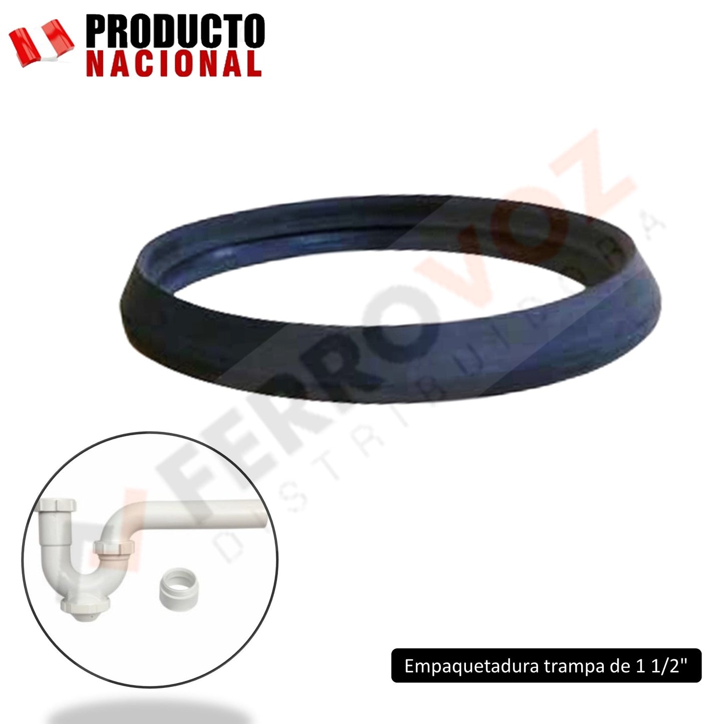 EMPAQUETADURA CONICA 1 1/2" TRAMPA "P"