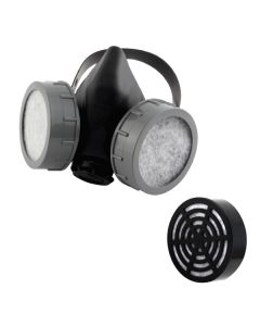 MASCARA RESPIRAR 2 FILTROS "TOOLCRAFT" no inc. filtro