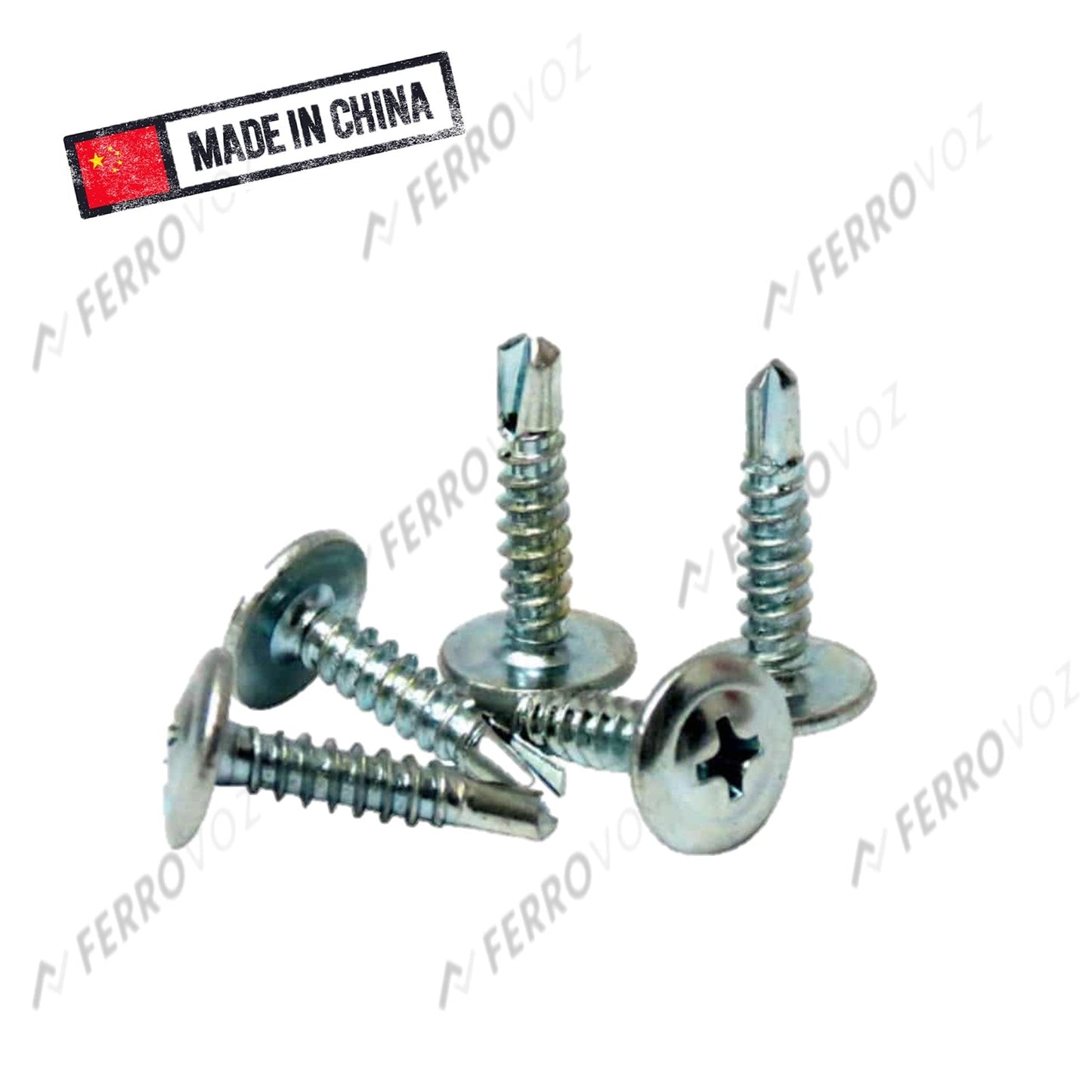 TORNILLO WAFER 8 X 1 1/2" gr=100pcs aprox)