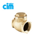 VALVULA CHECK DE BRONCE DE 4" CIM  VALVE