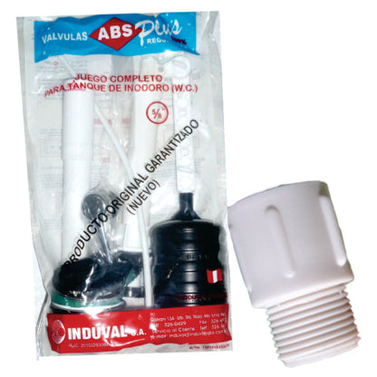 BUSHING PVC 7/8" A 1/2" "ABS"