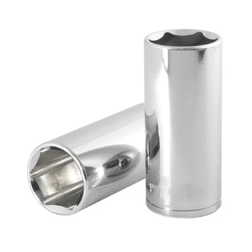 DADO CROMADO TUBULAR HEXAGONAL ENCASTRE 1/2 x 14MM TOOLCRAFT