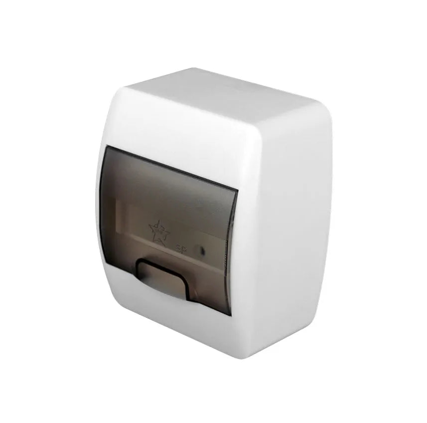 CAJA LLAVE TERMICA SOBREPONER 5 POLOS PVC "STAR "