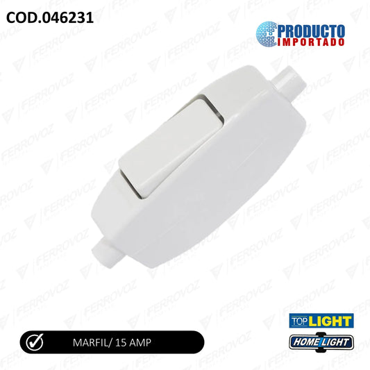 INTERRUPTOR SIMPLE AEREO MARFIL