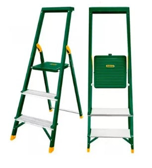 ESCALERA ALUMINIO 3 PASOS C/BANDEJA "JADEVER"