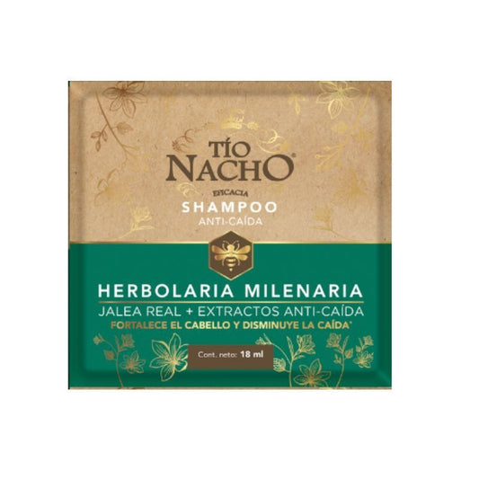SHAMPOO ANTICAIDA "TIO NACHO" 18ML