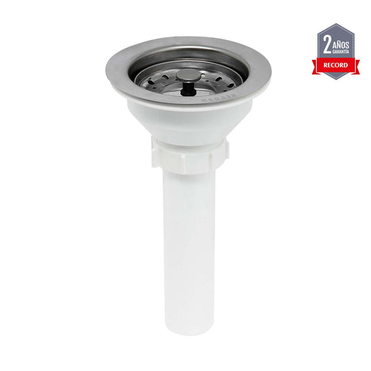 CANASTILLA DESAGUE LAVATORIO 3 1/2" "RECORD"