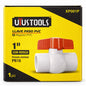 LLAVE DE PASO 1" PVC C/ ROSCA " UYUSTOOLS "