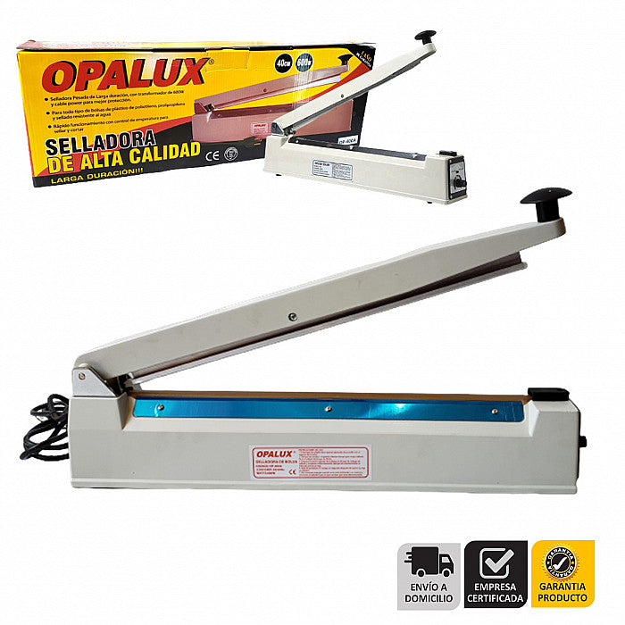 SELLADOR BOLSA INDUSTRIAL 40 cm. 600W ALUMINIO