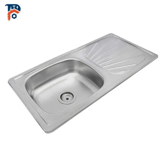 LAVADERO METAL 1 FOSA GRANDE 75 x 40cm "BINETTI"