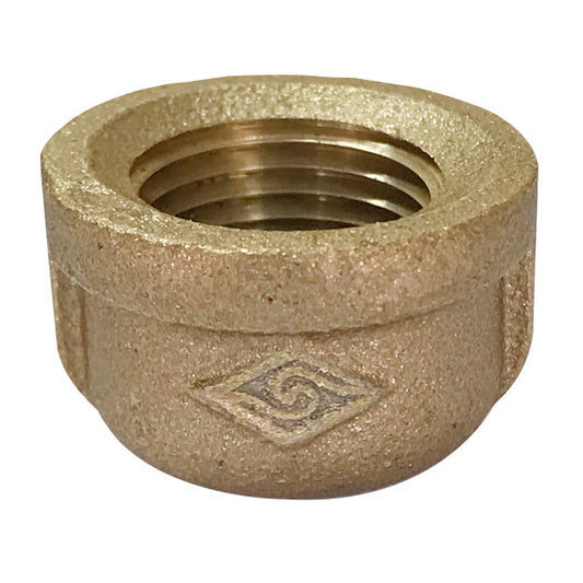 TAPON HEMBRA BRONCE CLASE 15 NPT B1-20.1 MECH 1" PESADO