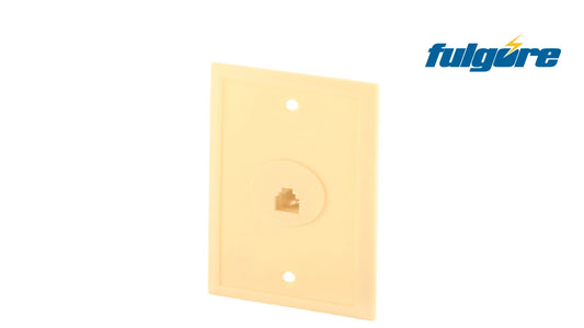 PLACA PLASTICO CONTACTO TELEFONICA "FULGORE"