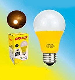FOCO LED 7W  AMARILLO "OPALUX"