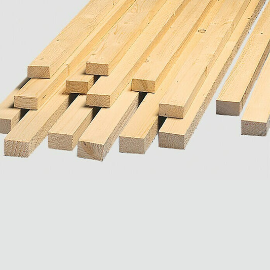 LISTONES DE MADERA TORNILLO 4" x 4" x 12