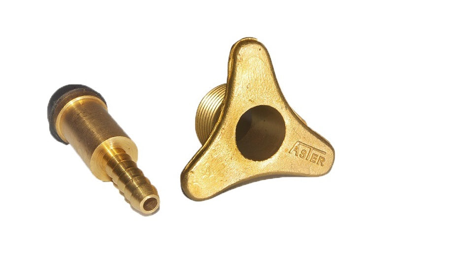 VÁLVULA MARIPOSA PULL 1/4 BALON GAS - 45 kilos