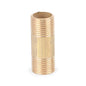 NIPLE DE BRONCE 1/2" x 2" PESADO