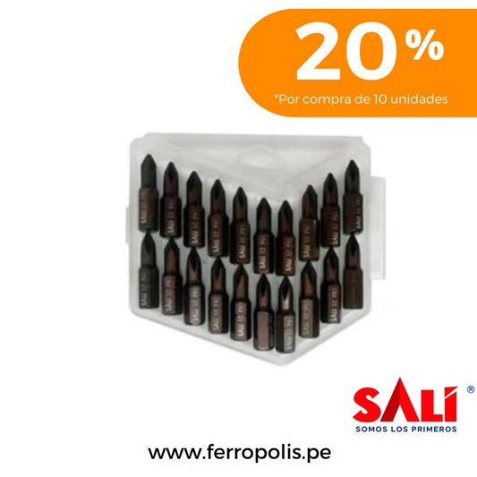 PUNTILLA ESTRELLA PH2 X 1" IMANTADA (X UND) "SALI"