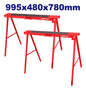 CABALLETE METAL 995 x 480 x 780mm 100KG "EMTOP" (2 UNID)