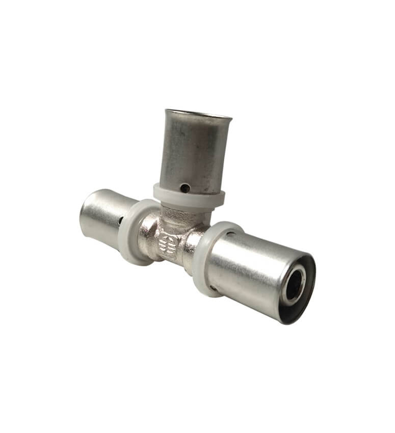 TEE GRAFADO PEALPE GAS NATURAL 16 X 16 X 16 LATON