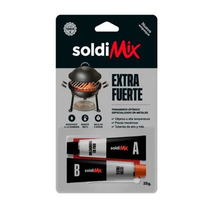 PEGAMENTO EPOXICO EXTRAFUERTE 30GR "SOLDIMIX"