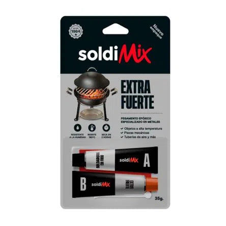 PEGAMENTO EPOXICO EXTRAFUERTE 30GR "SOLDIMIX"