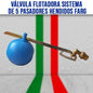 VALVULA INGRESO BRONCE PESADO TANQUE ALTO 1 1/2" ITALY FARG