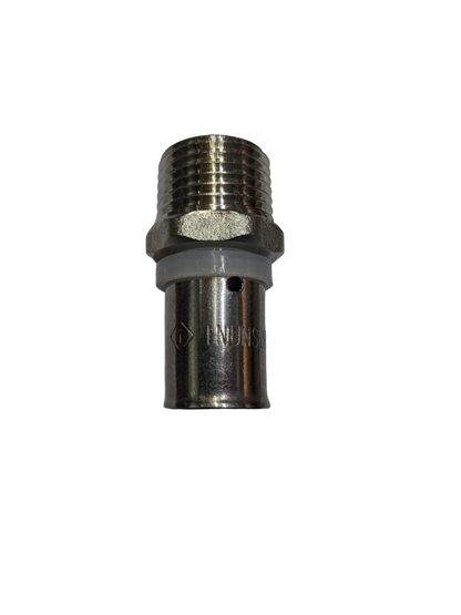 ADAPTADOR GRAFADO MACHO 1216 - 1/2 NPT GAS NATURAL