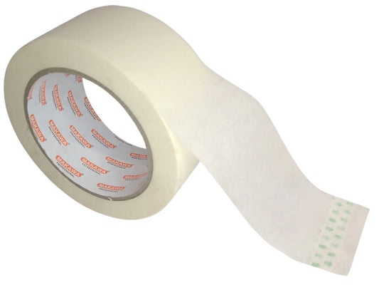 CINTA MASKING TAPE 1 1/2" X 40M BLANCO "MAKAWA"