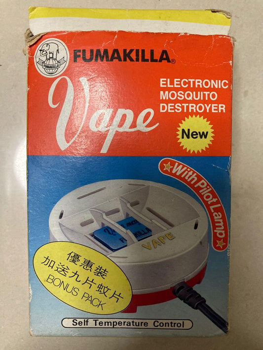 MAQUINA PASTILLA REPELENTE ZANCUDO VAPE  "FUMAKILLA"