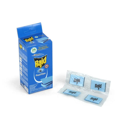 PASTILLA P/ZANCUDOS X24pcs "RAID"