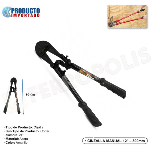 CIZALLA MANUAL 12" 300mm