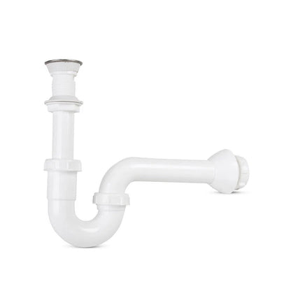 TRAMPA DESAGUE "P" LAVATORIO "TREBOL"