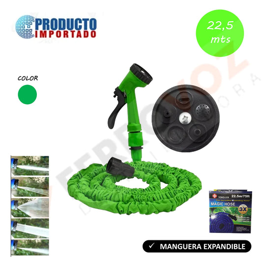MANGUERA EXPANDIBLE 22.5M  "MAGIC HOSE"